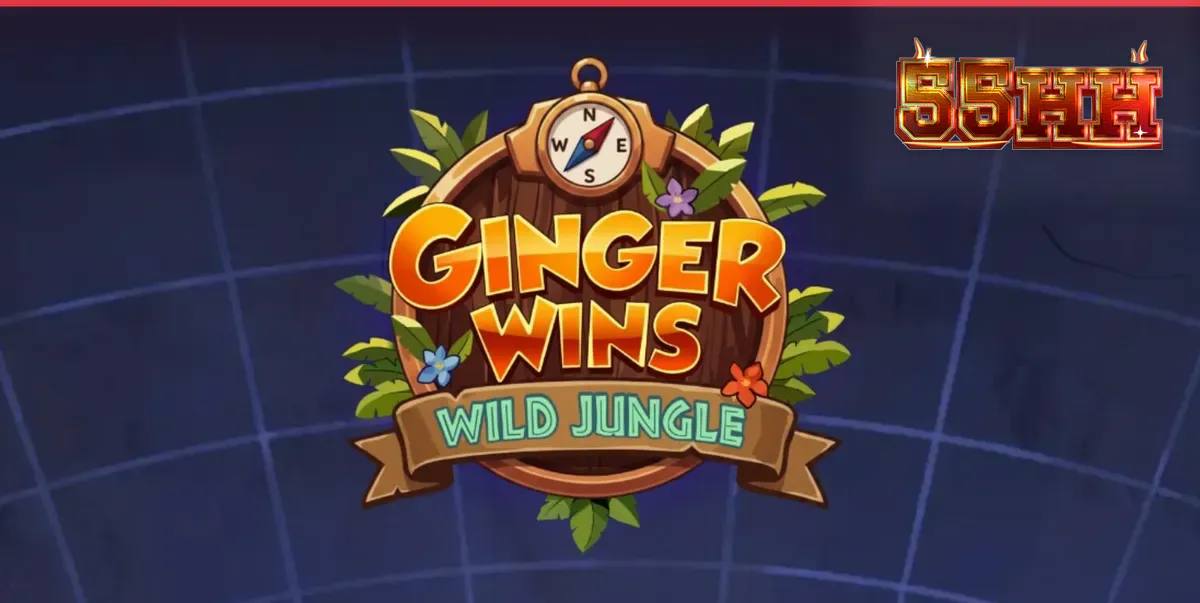 Interface do jogo Ginger Wins Wild Jungle com elementos da selva